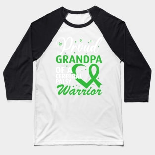 Cerebral Palsy Proud Grandpa of a Cerebral Palsy Warrior Baseball T-Shirt